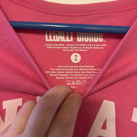 Torrid Legally Blonde Pink Shirt - Picture 4 of 5